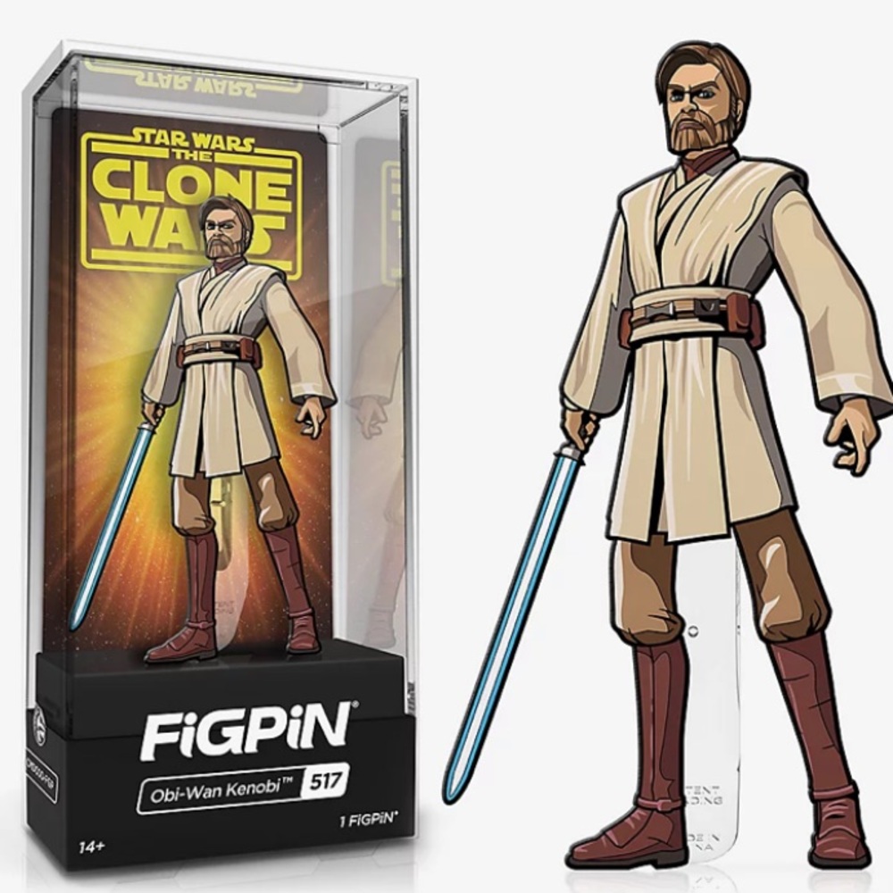 FiGPiN Obi-Wan Kenobi Star Wars Clone Wars